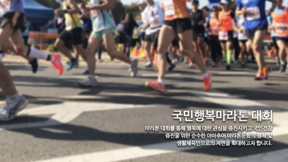 국민행복마라톤대회